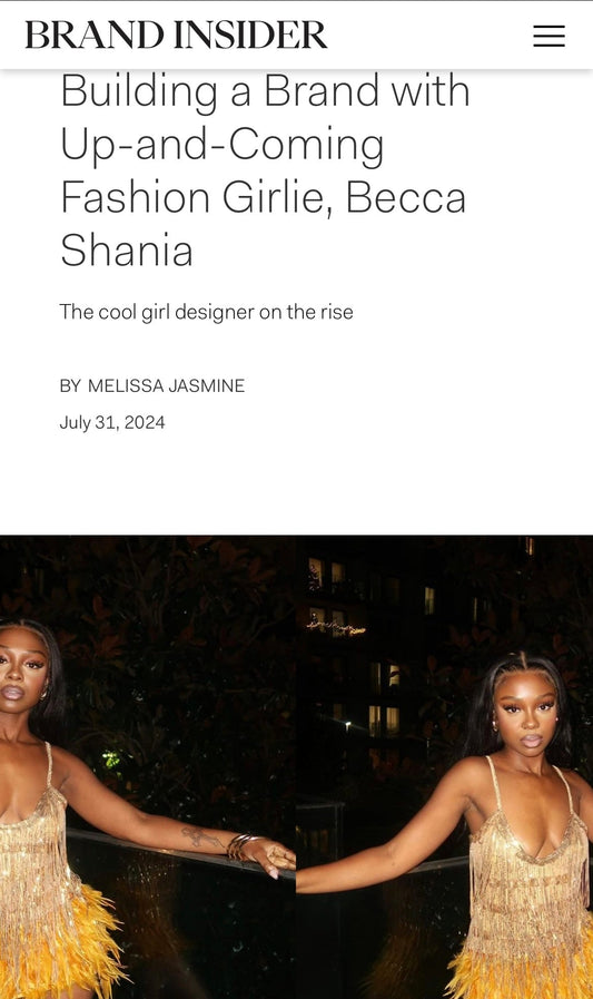 Brand Insider Feature: Fashion Brand Story